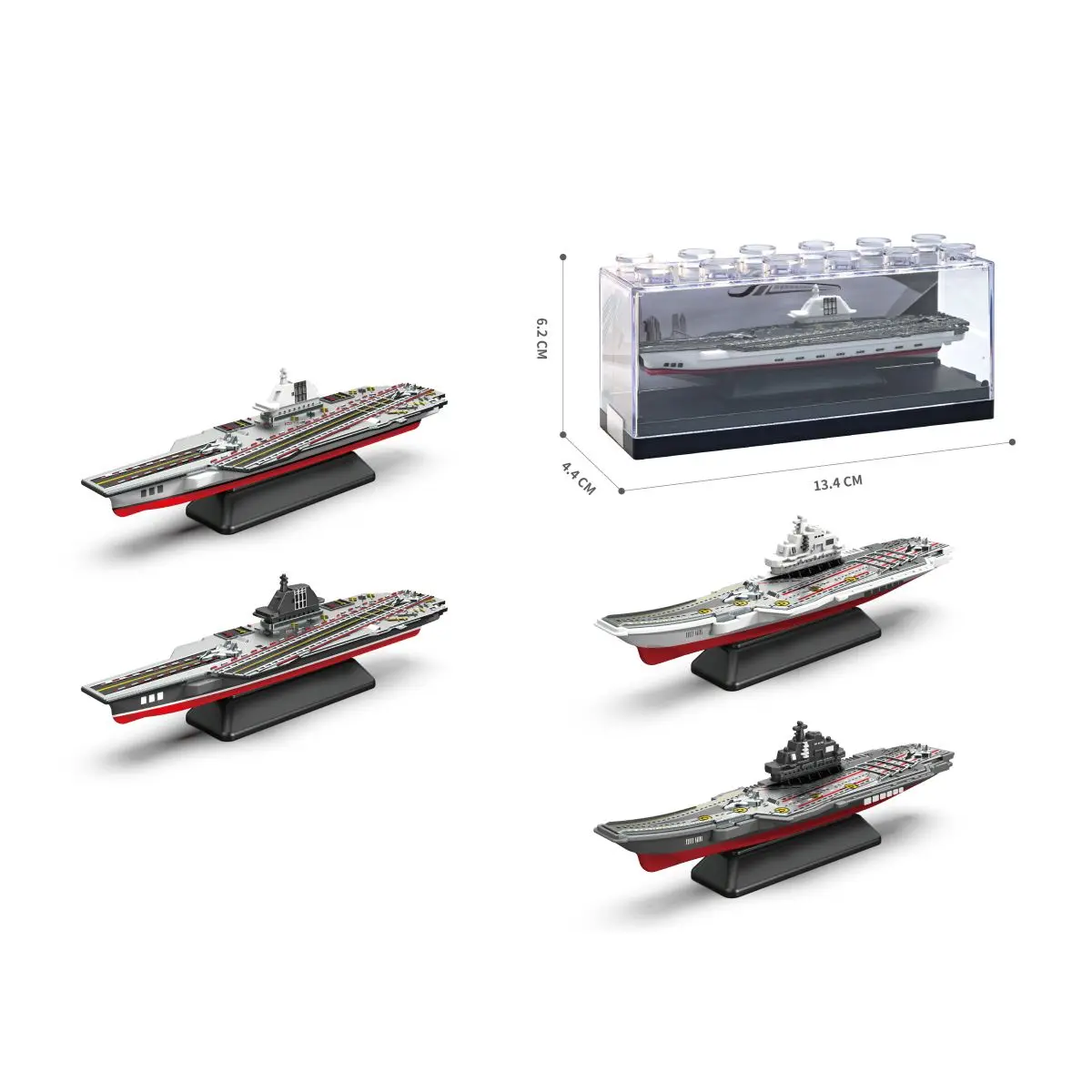 Sparkys Kovový model letadlové lodi 1:64