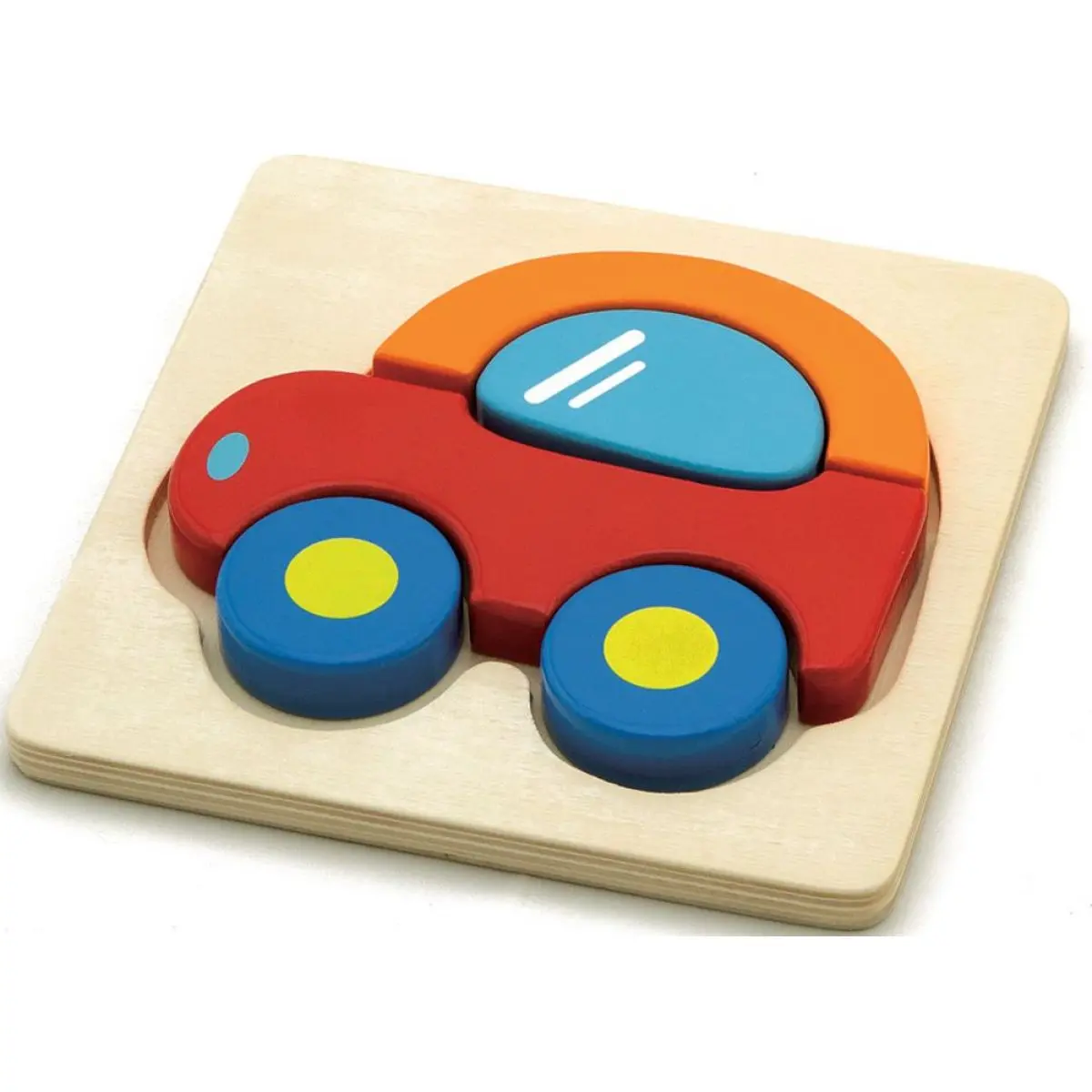 Puzzle auto dřevěné