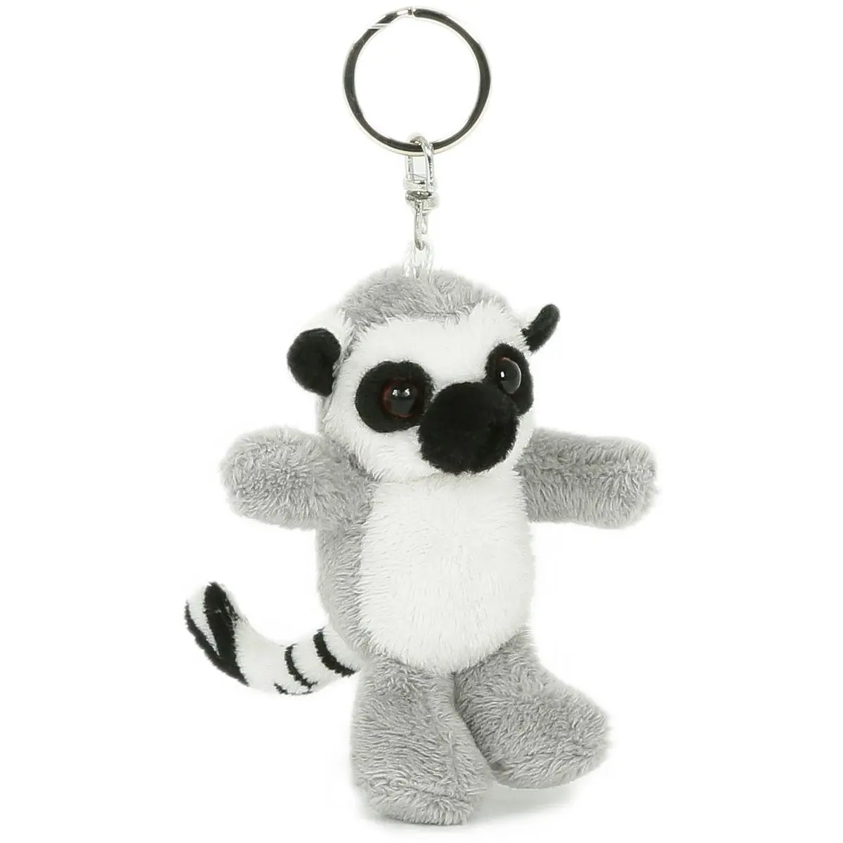 Teddies Přívěsek na klíče Lemur kata plyš 7x8cm