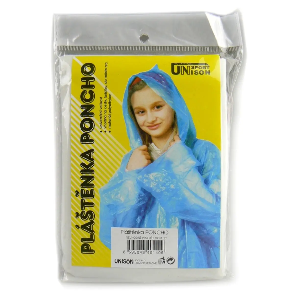 UNISON Pláštěnka Poncho polyethylen