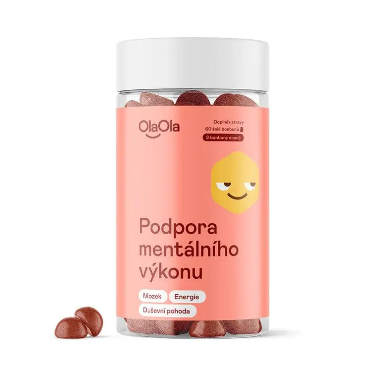 Podpora mentálního výkonu, 60 želé bonbónů