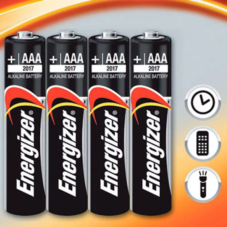 Baterie Energizer Alkaline power AAA 4 ks