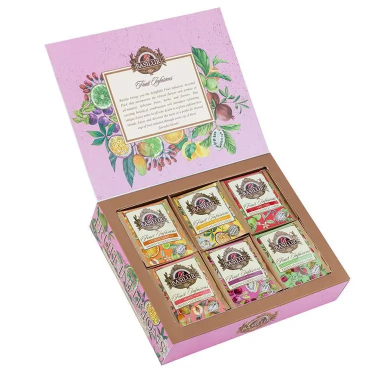 Dárková kazeta čajů FRUIT INFUSIONS Assorted 60 sáčků