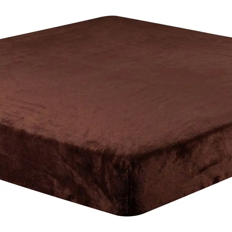 Napínací prostěradlo mikroplyš čokoládové