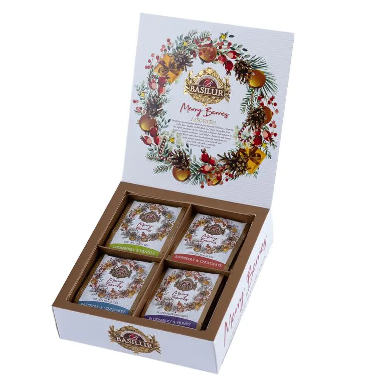 Čaje MERRY BERRY Assorted kolekce 40 sáčků