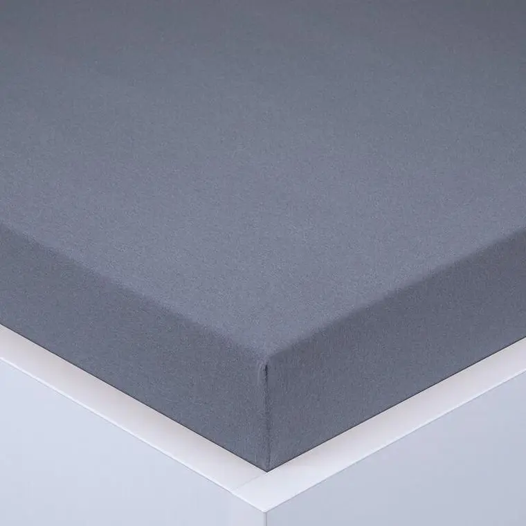 Napínací prostěradlo jersey EXCLUSIVE antracit 90 x 200 cm