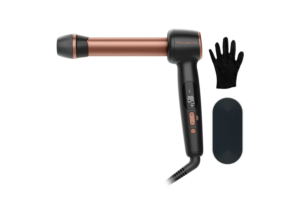 Kulma na vlasy Rowenta Twist Curl CF4620E0 Černá/Měděná