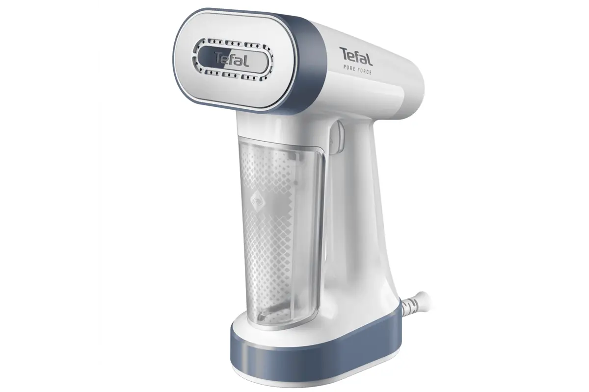 Ruční napařovač a žehlička oděvů 2v1 Tefal Pure Force DT8722E0 Oceánově modrý/Bílý