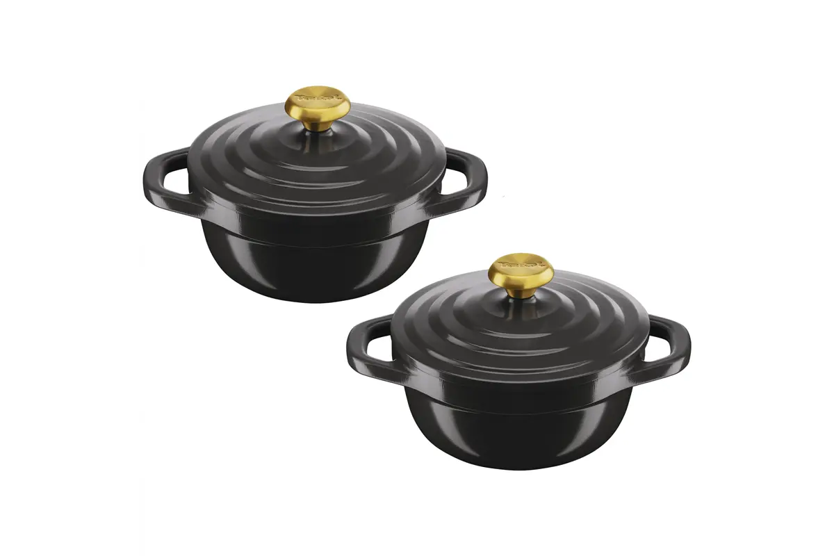 Sada mini kastrolů Tefal Air s poklicí E255S255 11 cm 2 ks