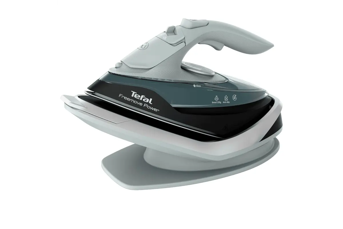 Bezdrátová napařovací žehlička Tefal Freemove POWER FV6670E0 Eukalyptová/Černá