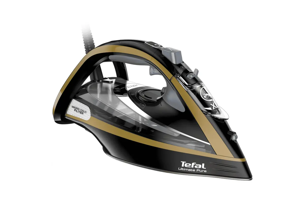 Tefal FV9865E0 žehlička Suché i parní žehlení Samočisticí žehlicí plocha z durilia 3000 W Černá, Zla FV9865E0