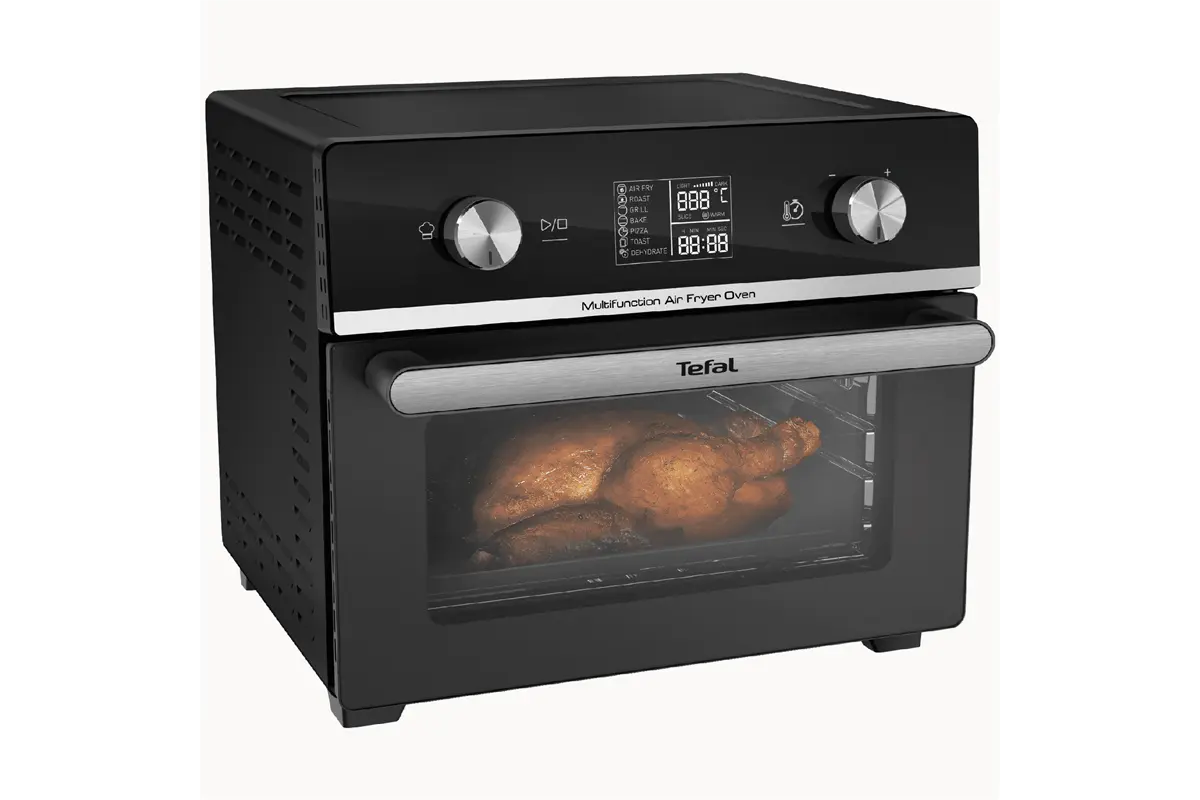 Multifunkční trouba a horkovzdušná fritéza Tefal Easy Fry FW606810 Černá 20 l
