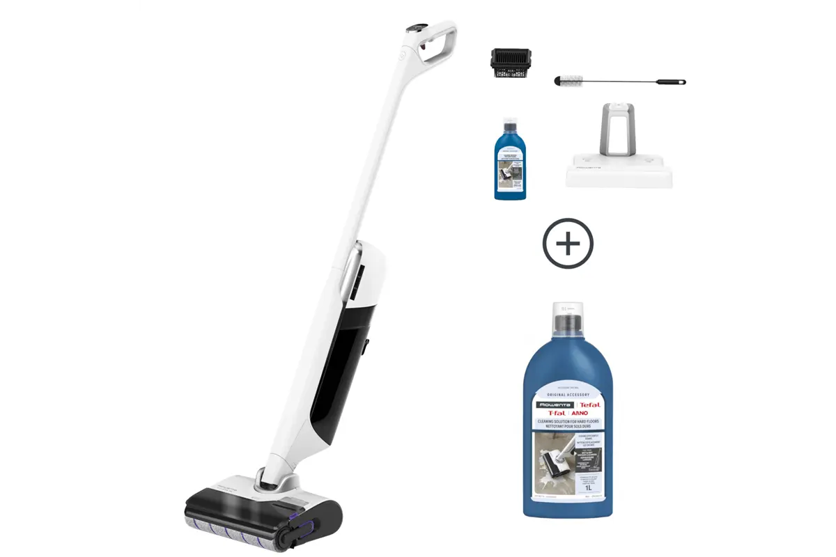 Akční set podlahová myčka Rowenta X-Clean 12 GZ7257 + druhý čisticí prostředek na podlahy 1 l