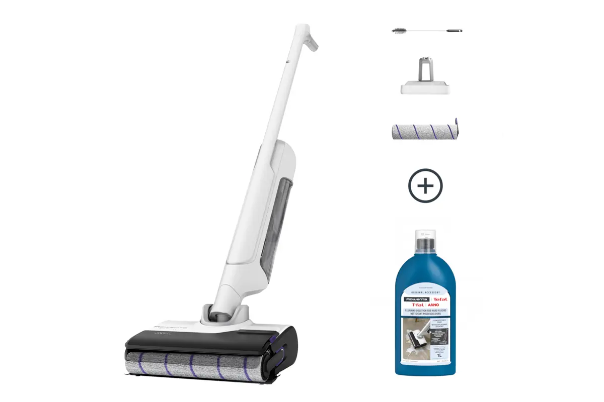 Akční set podlahová myčka Rowenta X-Clean 10 GZ7540 + čisticí prostředek na podlahy 1 l