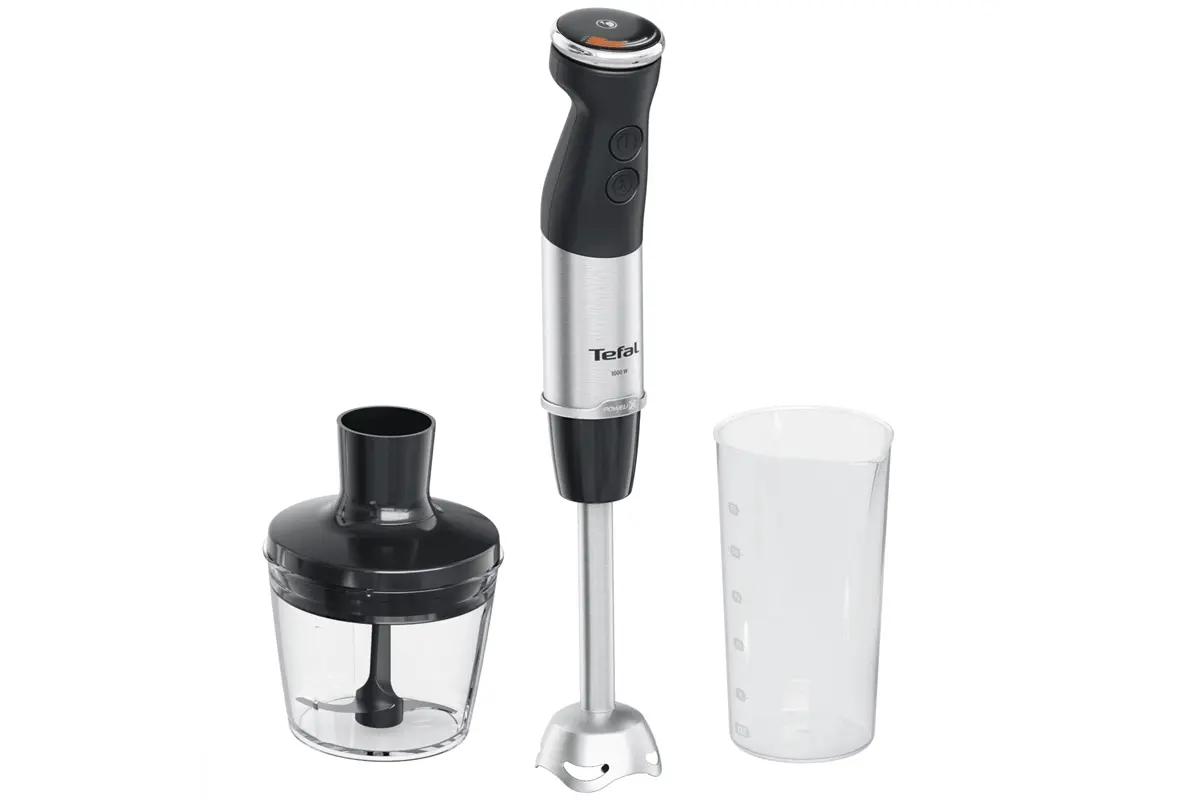 Tyčový mixér Tefal Quickchef+ HB672830 Nerezový/Černý