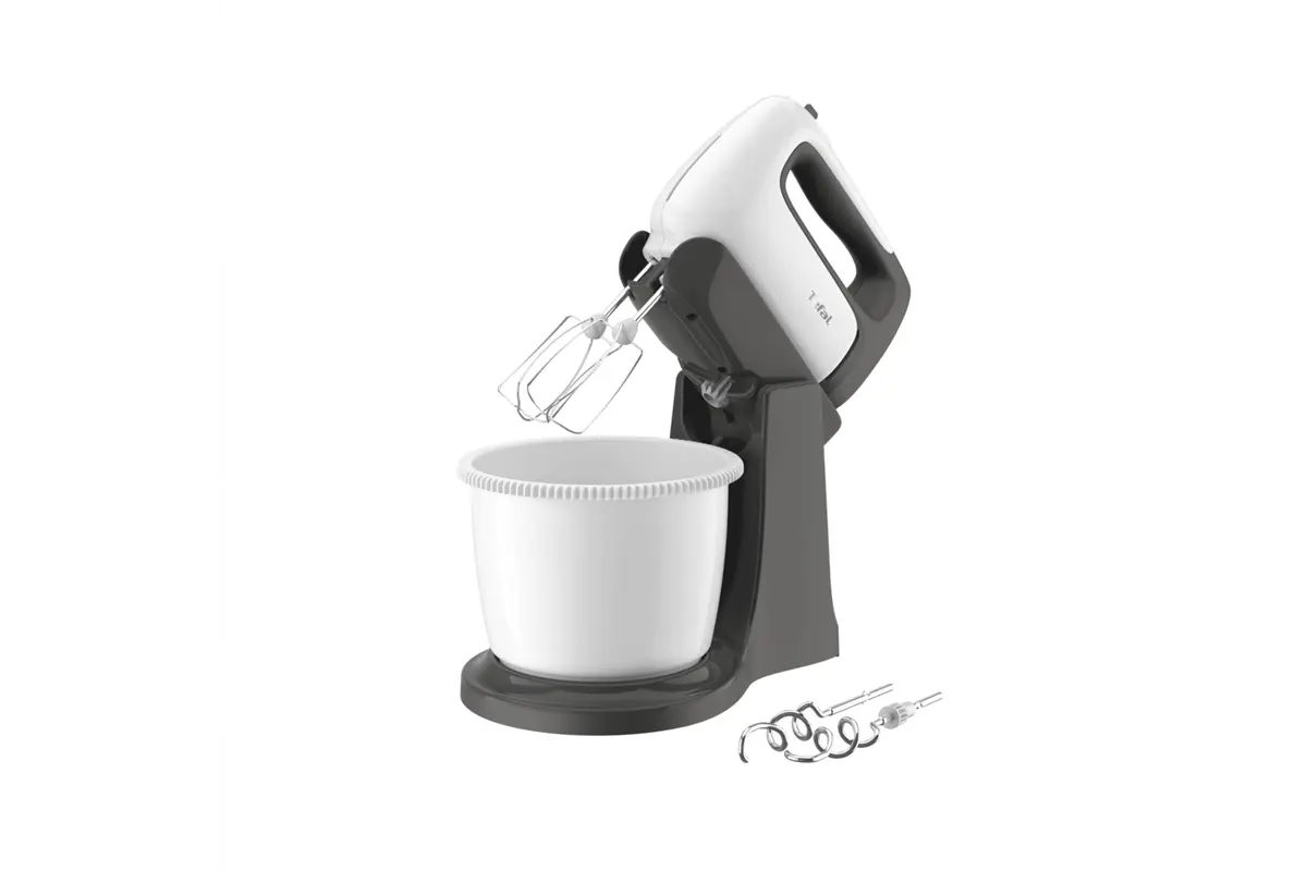 Ruční mixér s mísou Tefal Prep'Mix+ HT464138 Tmavě šedý/Bílý