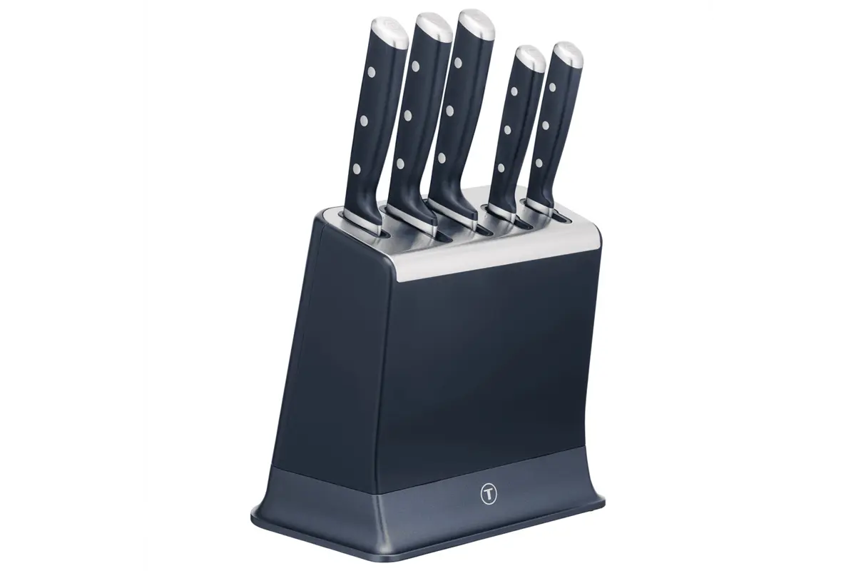 Sada nožů Tefal EverSharp K297S644 5 ks + blok