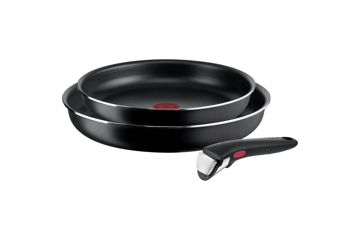 Hliníková sada nádobí 3 ks Ingenio Easy Cook & Clean Black – Tefal