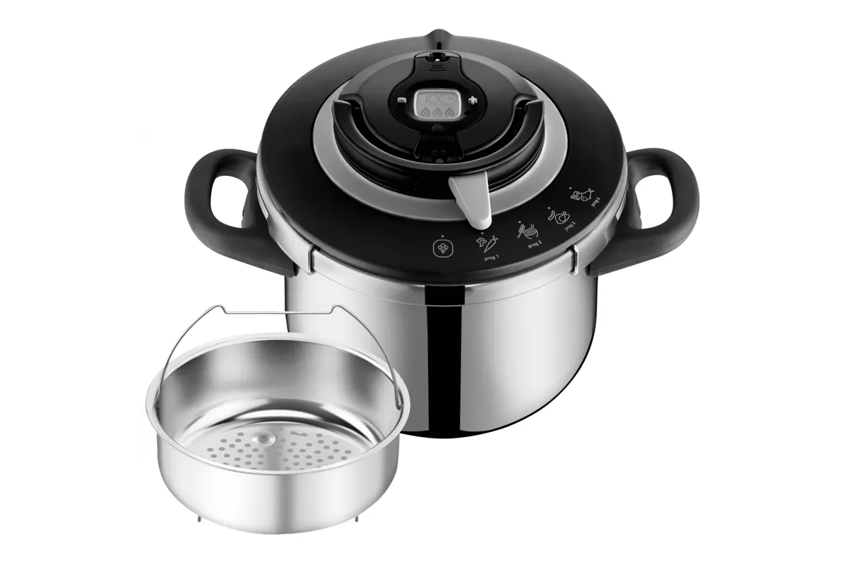hrnec tlak. 6,0l Tefal Clipso+, CHEF, induk.