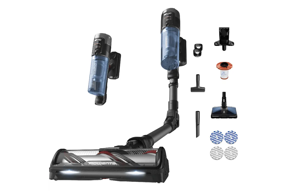 Tyčový vysavač Rowenta X-Force Flex 12.60 Neo Allergy Aqua RH9LC1WO Modrý/Černý