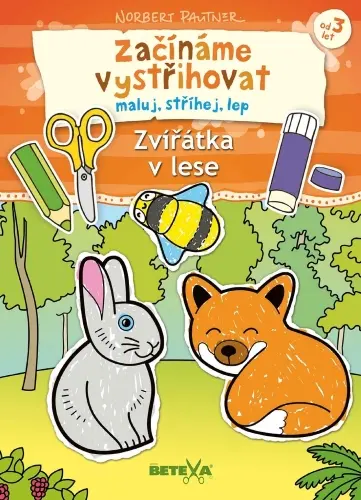 Betexa Začínáme vystřihovat Zvířátka v lese