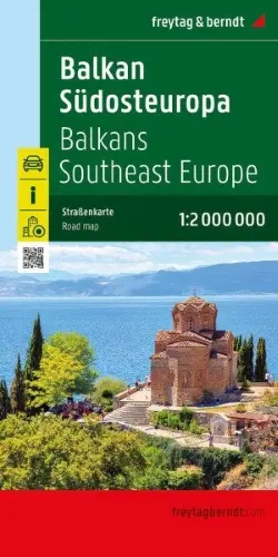 Balkán – jihovýchodní Evropa 1:2 000 000 | Neuveden