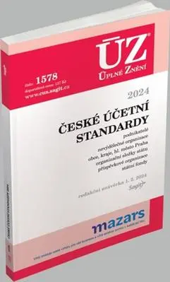 ÚZ 1578 / České účetní standardy 2024
