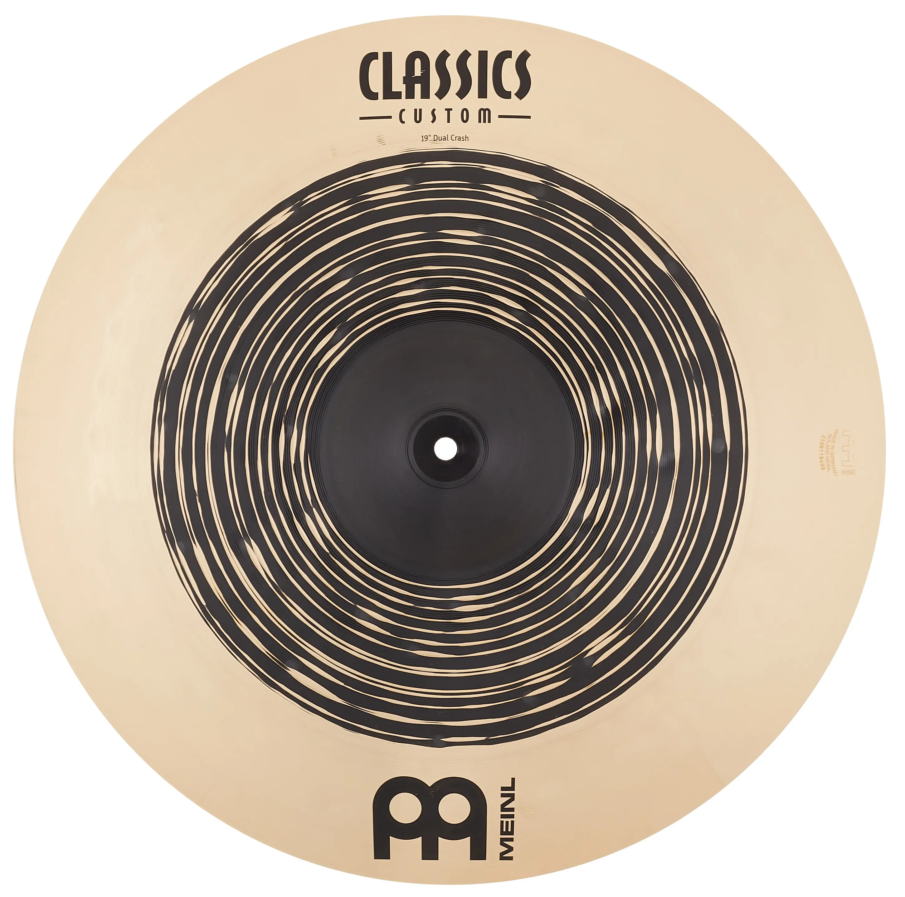 Meinl 19" Classics Custom Dual Crash