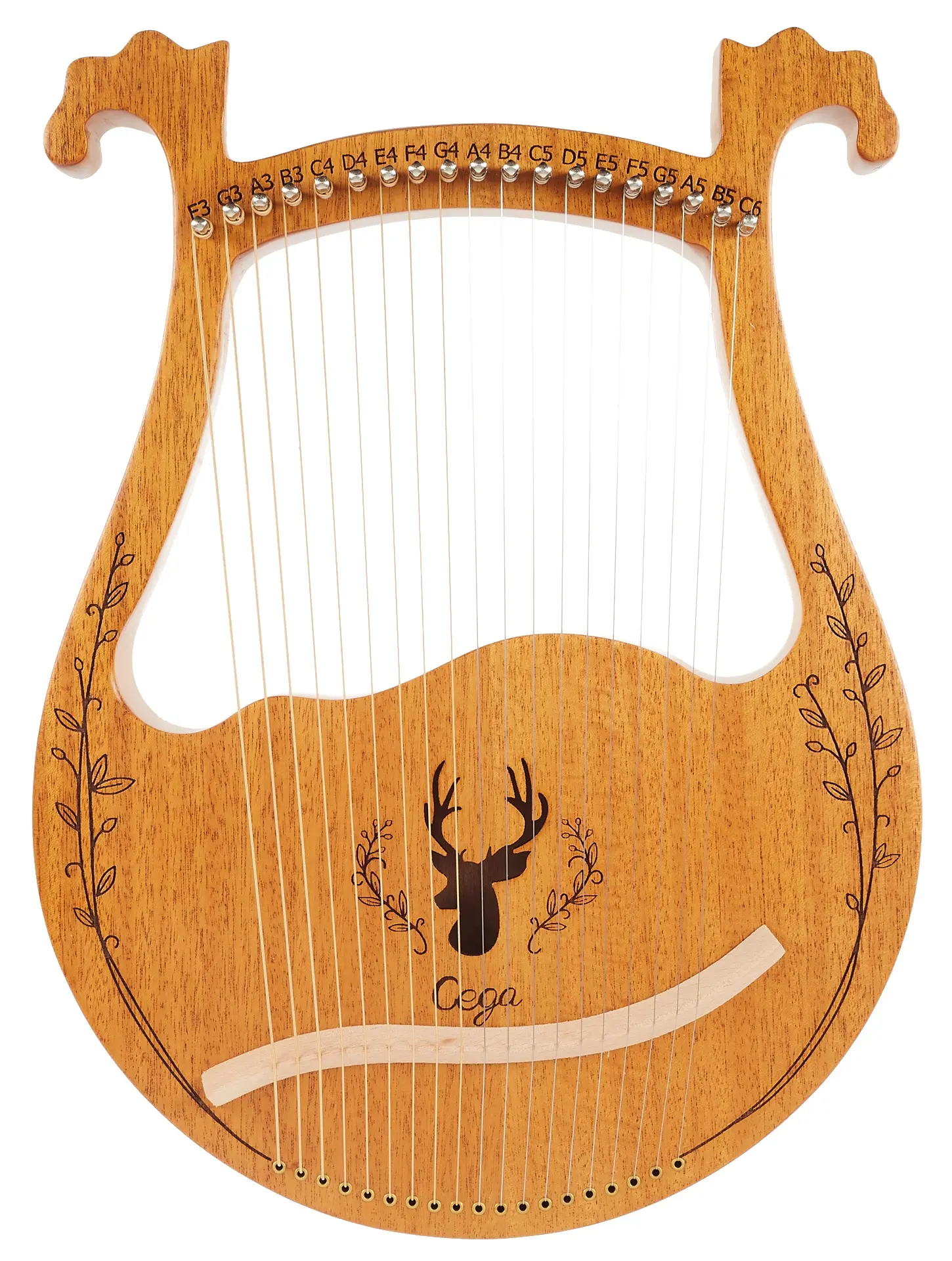 Cega Harp 19 Strings Natural