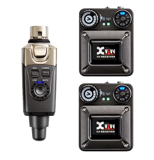 Xvive U4 Bundle 1x Transmitter + 2x Receiver