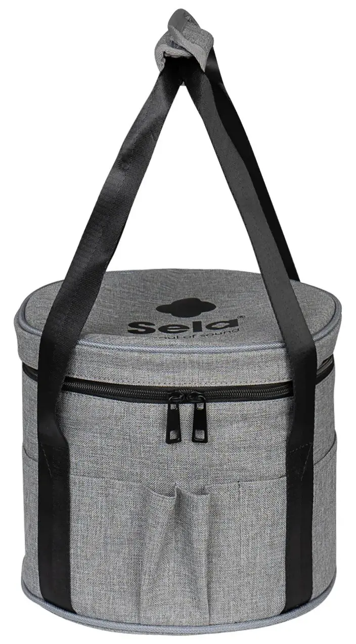Sela Crystal Singing Bowl Bag 8"