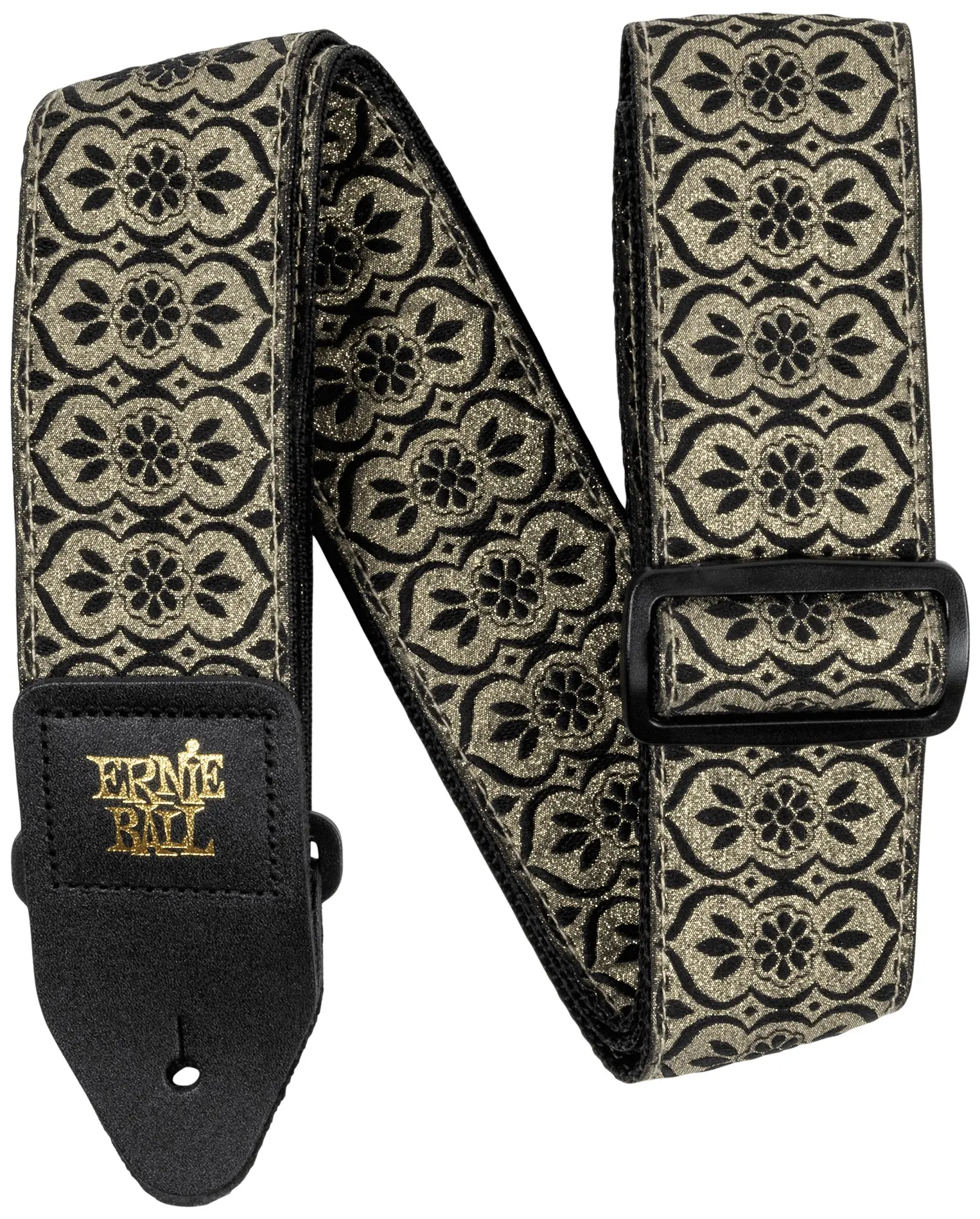 Ernie Ball Classic Jacquard Guitar/Bass Strap Golden Garden