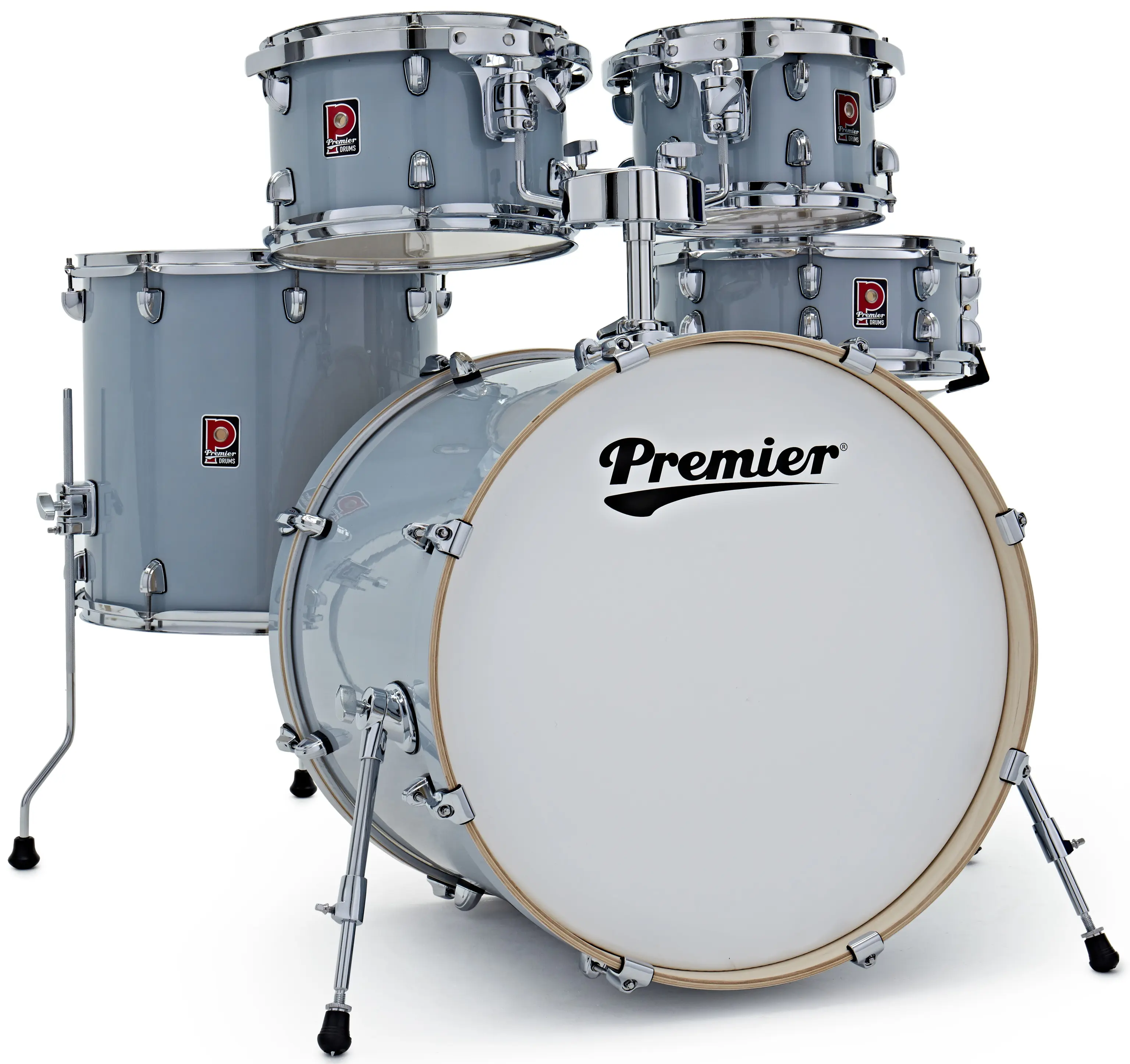 Premier Artist 22" 5pc Modern Rock Shell Pack Steel Grey