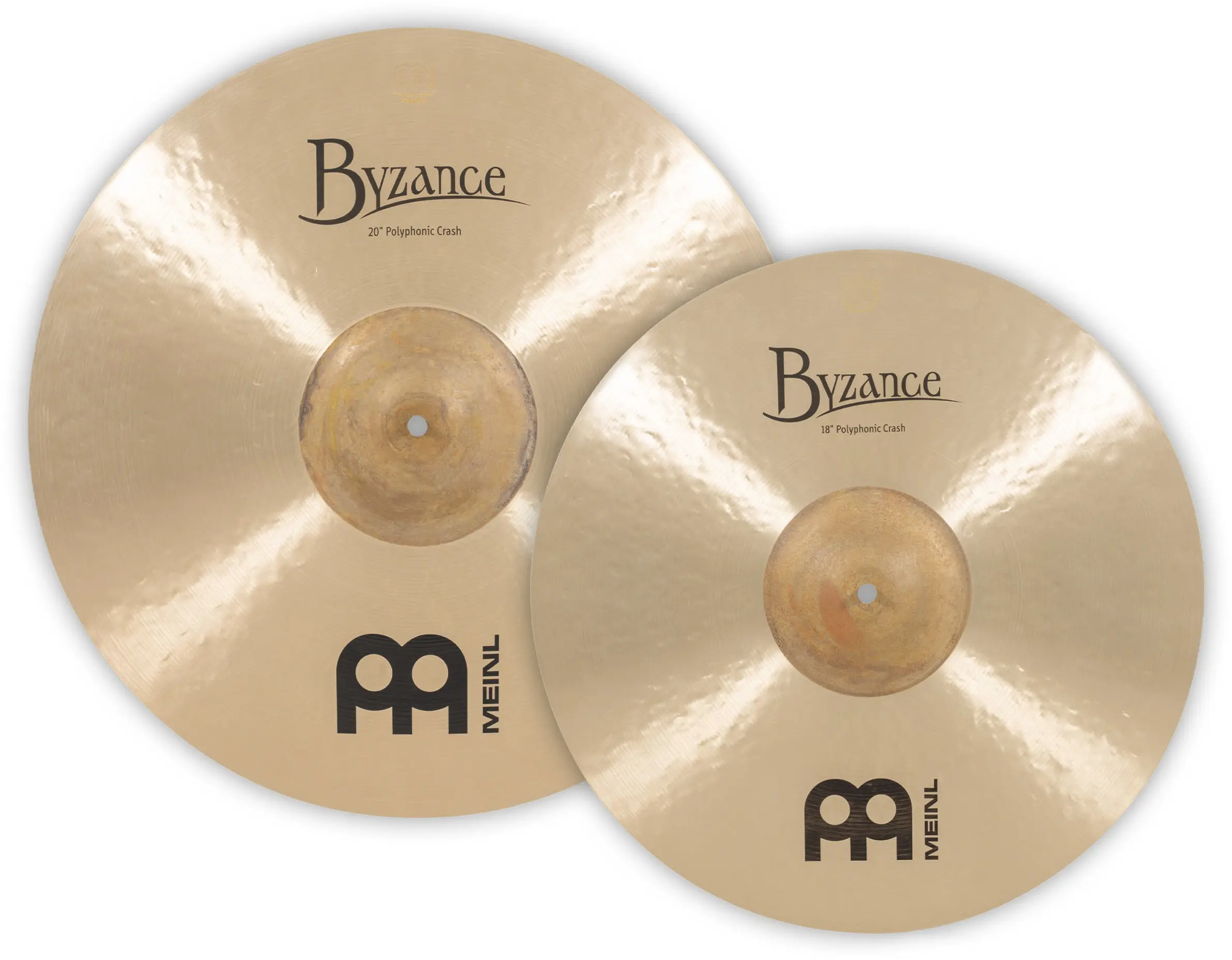 Meinl Byzance 2pcs Traditional Crash Pack