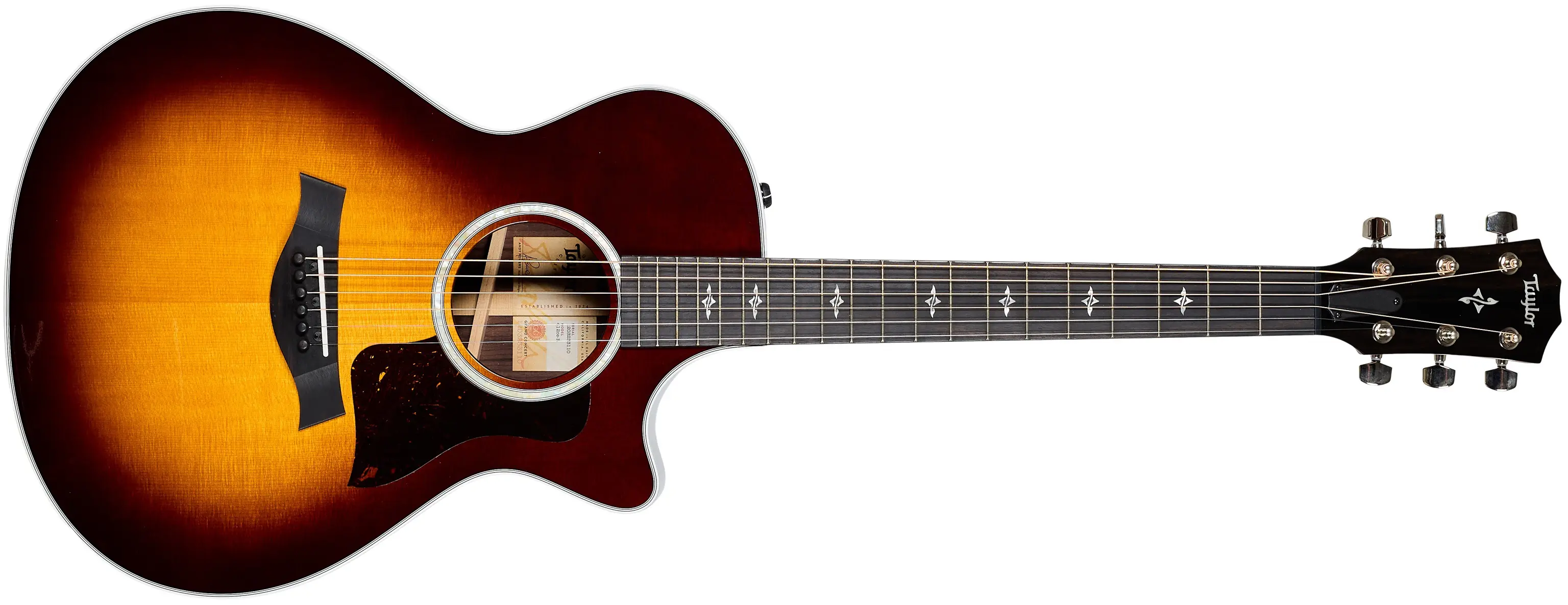 Taylor 2023 412ce-R Tobacco Sunburst Top