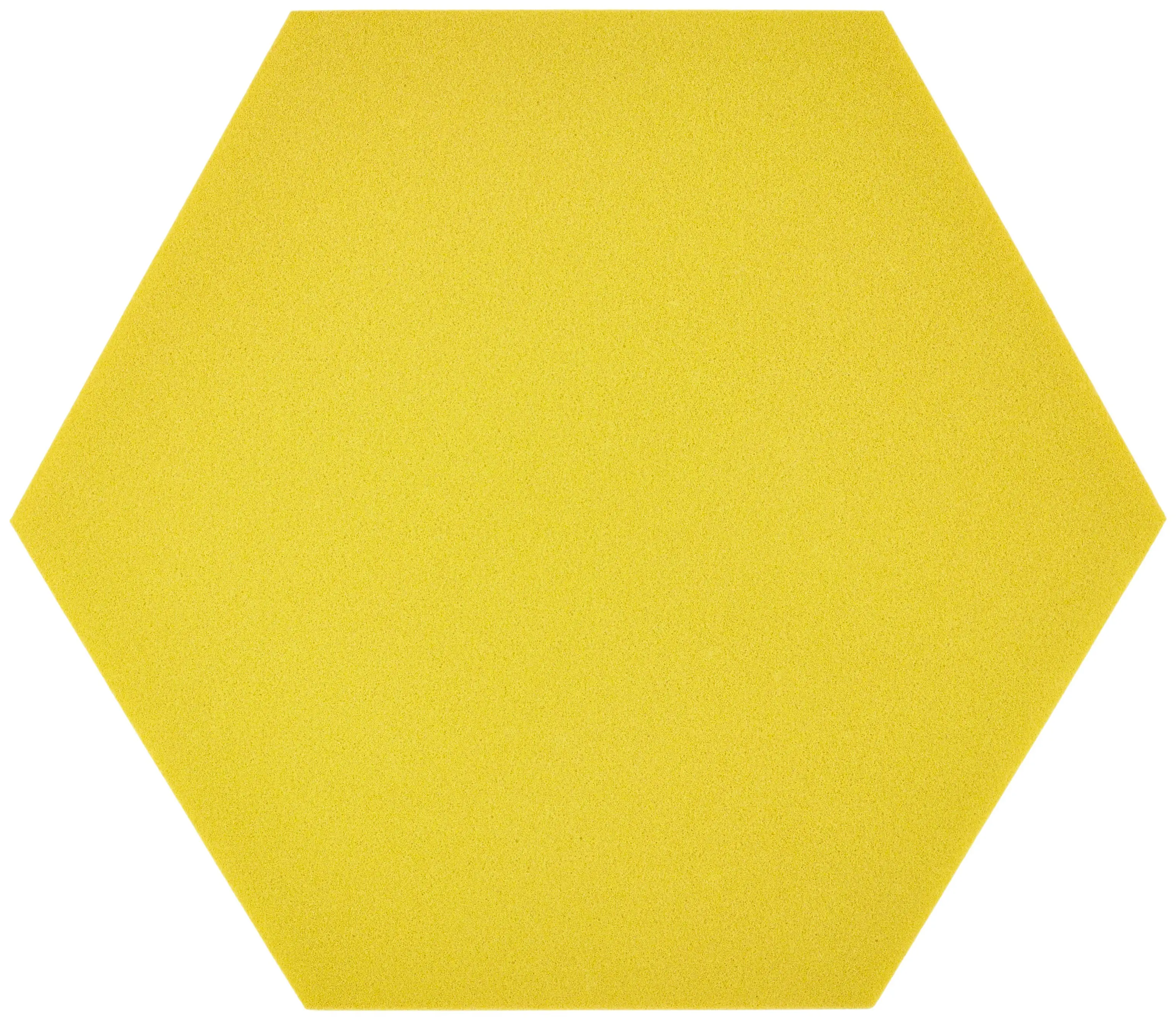 Pyramid Hexagon Yellow