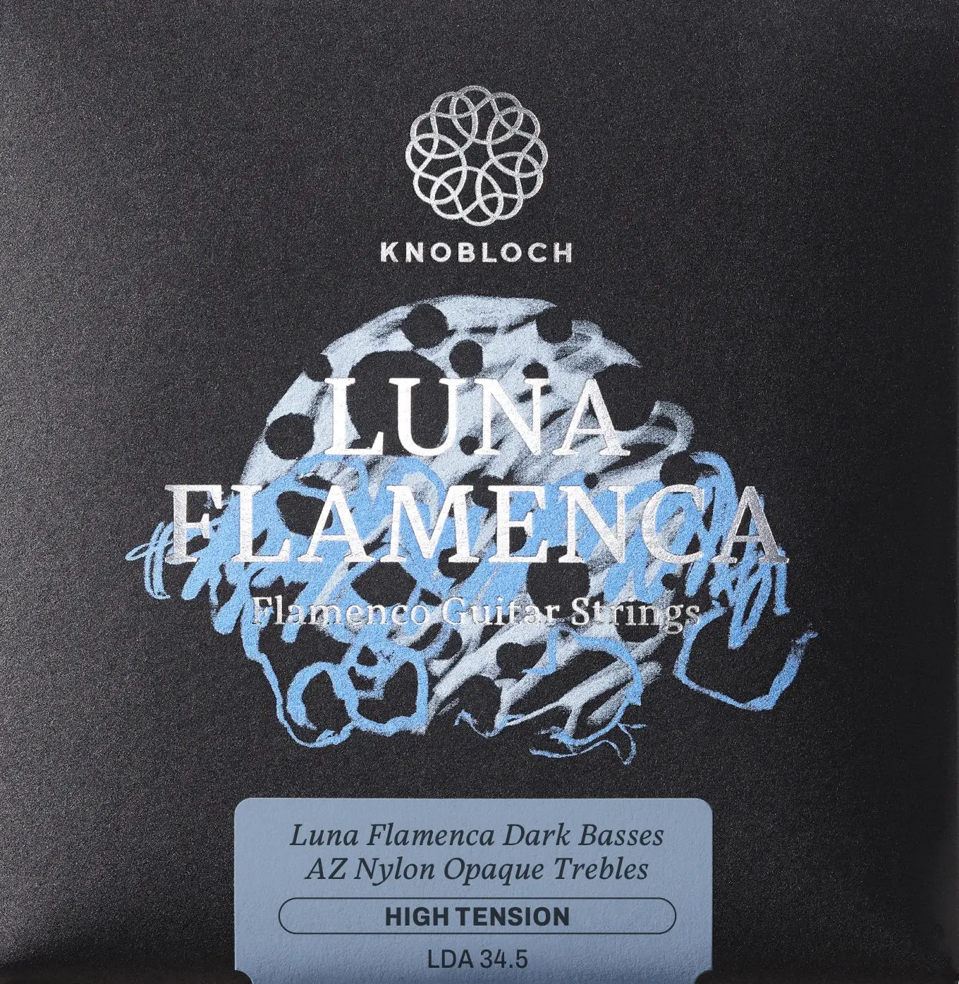 Knobloch LUNA FLAMENCA Double Silver AZ Nylon High Tension 34.5