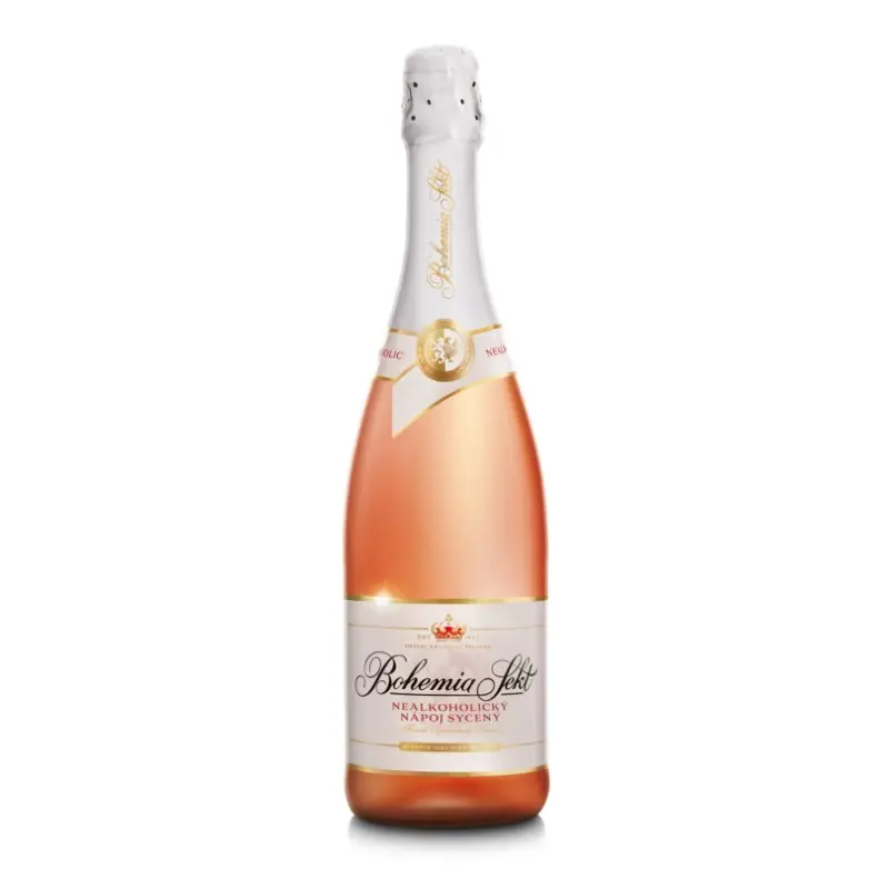 Bohemia Sekt nealkoholický Rosé 0,75 l