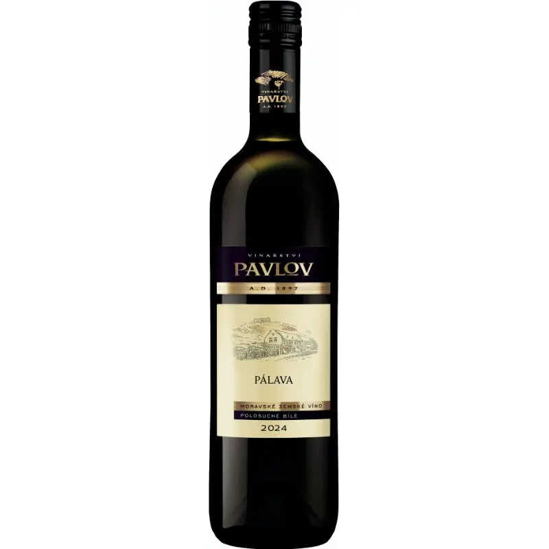 Vinařství Pavlov Pálava 0,75 l moravské zemské víno