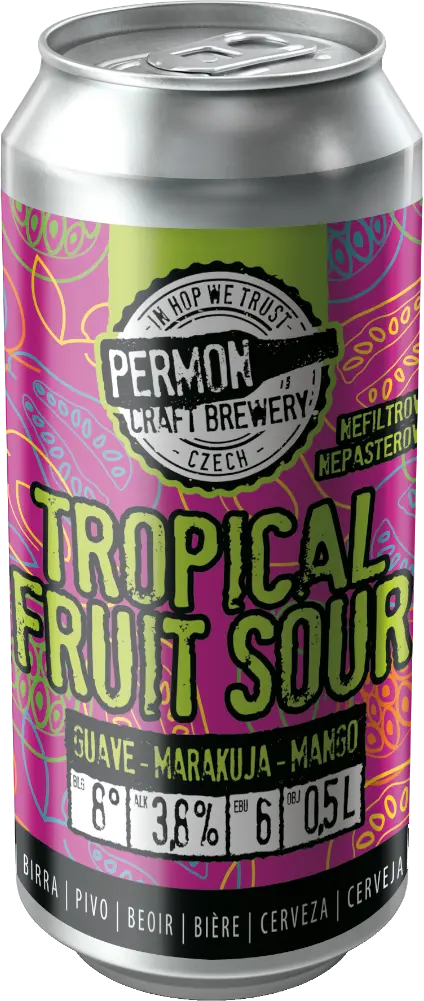 Pivovar Permon Pivo Pivovar Permon Tropical Fruit Sour 8°