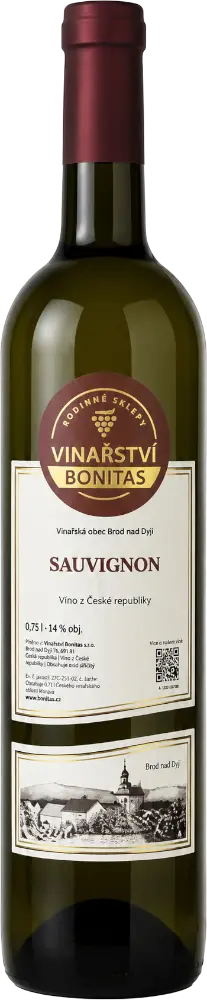 Vinařství Bonitas Bonitas Sauvignon 2025