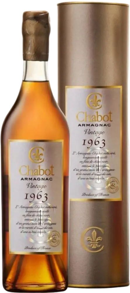 Chabot Armagnac Chabot Vintage 1963 0,7 40% + Dárkové Balení