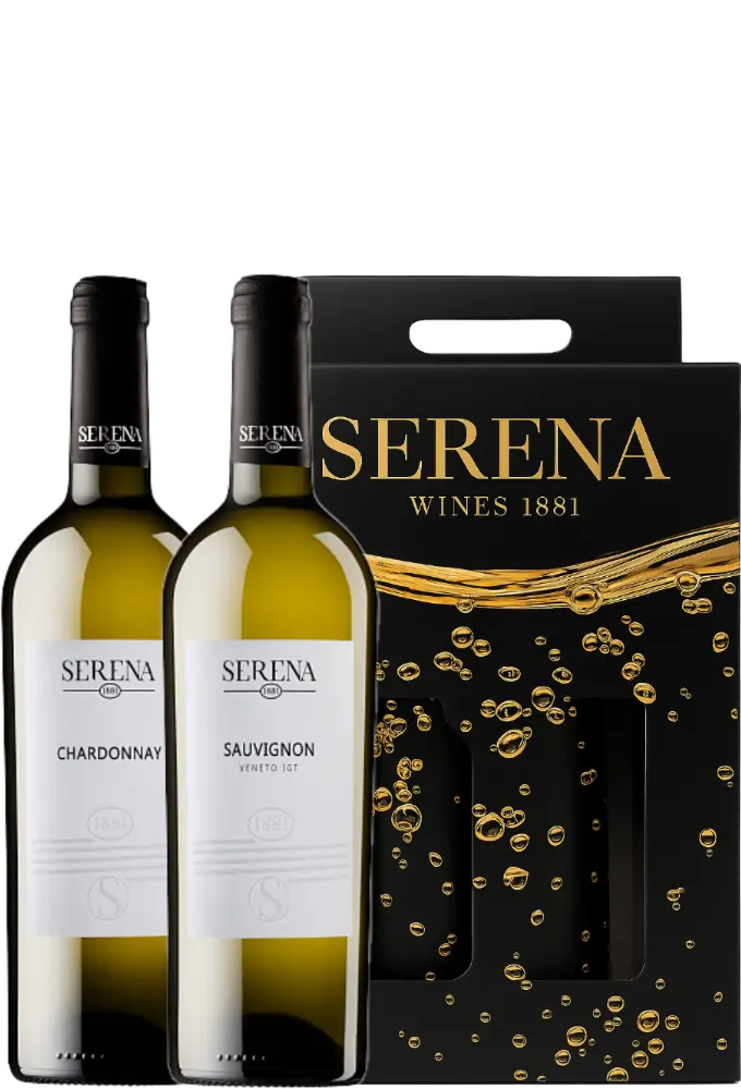 Serena Wines 1881 Set Serena Sauvignon a Chardonnay + Dárkové balení