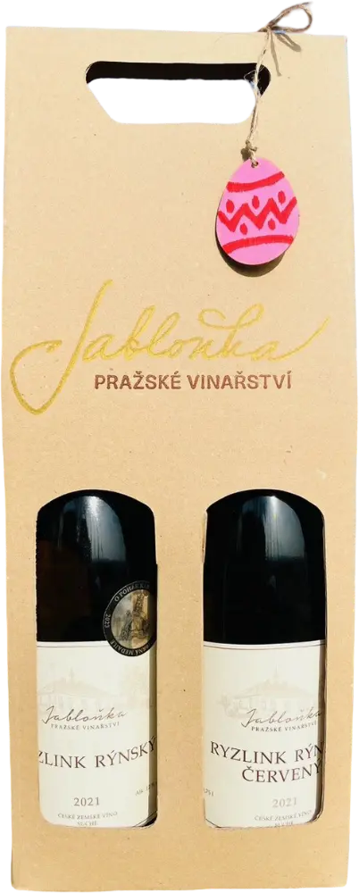 Vinařství Jabloňka Set Jabloňka Ryzlink rýnský a Ryzlink rýnský červený 2021