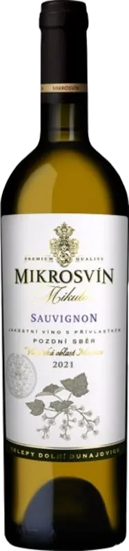 Mikrosvín Mikulov Mikrosvín Sauvignon Pozdní sběr 2023