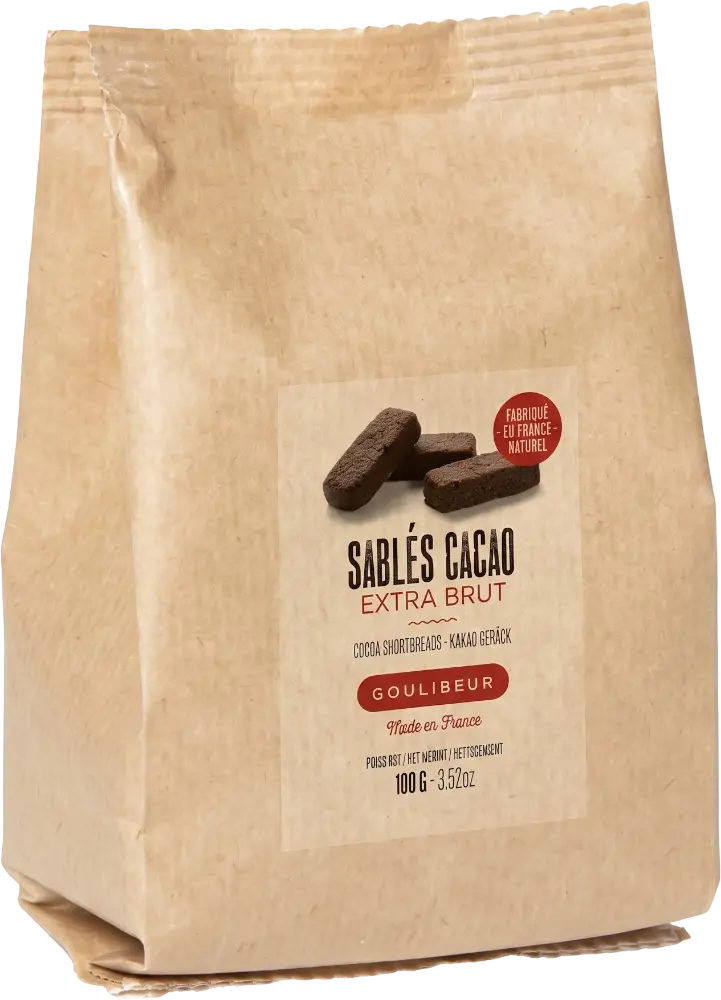 Goulibeur Sušenky Goulibeur sablés kakaové 100g