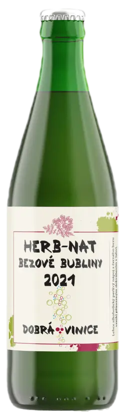 Dobrá Vinice Dobrá Vinice Herb-Nat Bezové bubliny 2024 0,375l