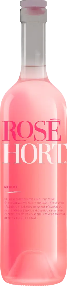VINO HORT HORT Pinot Noir Rosé Pozdní sběr 2025
