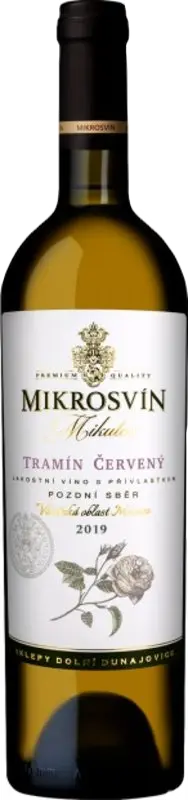 Mikrosvín Mikulov Mikrosvín Tramín červený Výběr z hroznů 2023