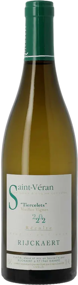 Domaine Rijckaert Domaine Rijckaert Saint-Veran blanc 'Tiercelets' AOP 2022